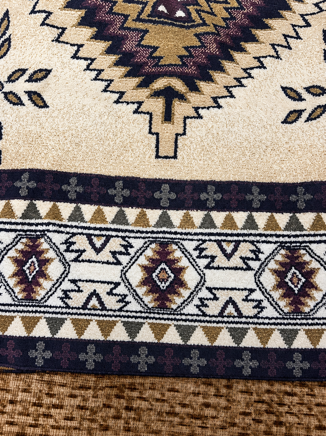 Alterra™ | Aztec Jacquard Sweatshirt - Plus size model