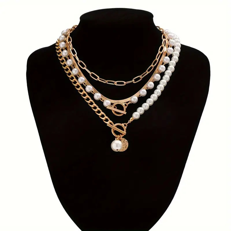 Sophia Necklace Set | Gold