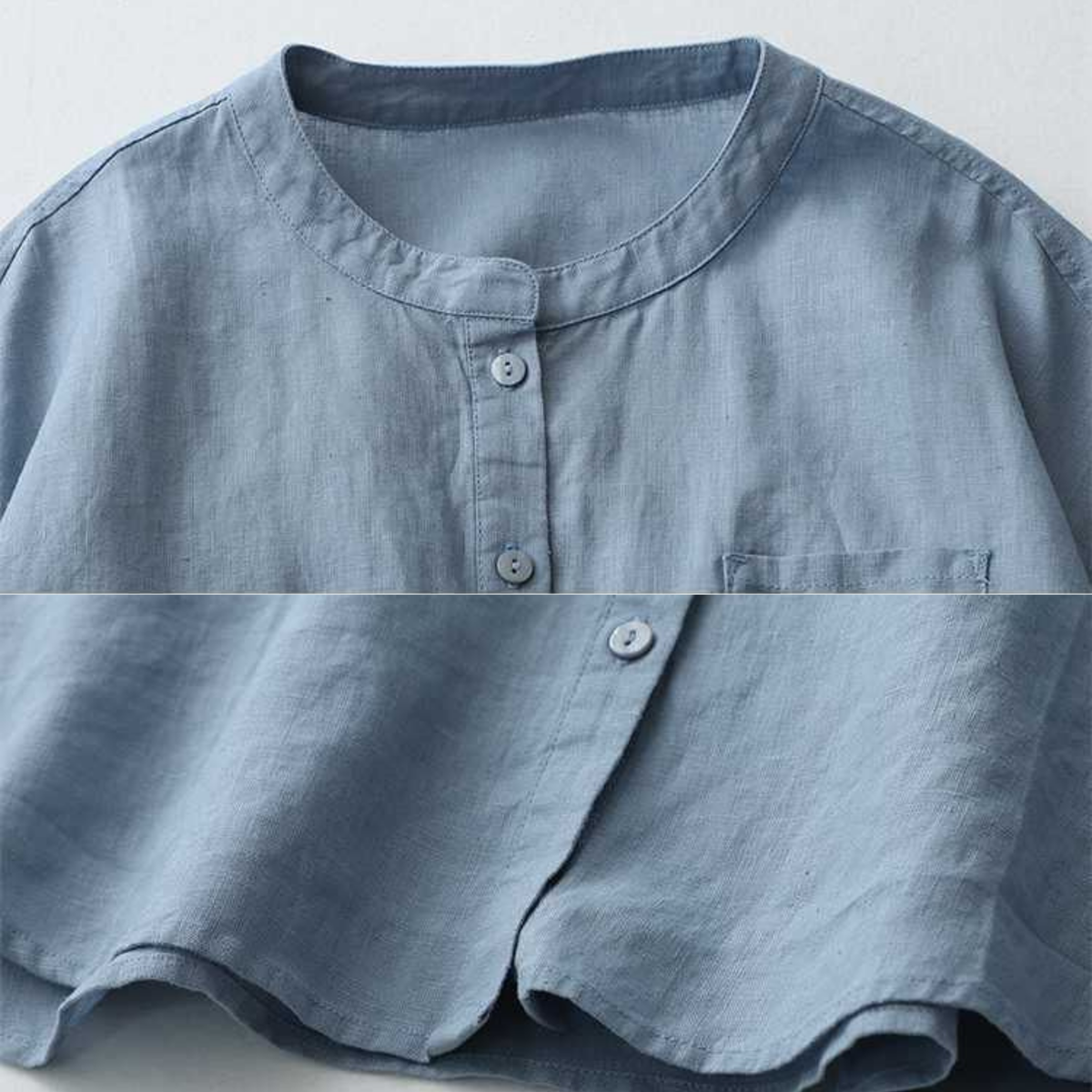 Brooks - Classic Pure Cotton Plain Shirt With Pocket