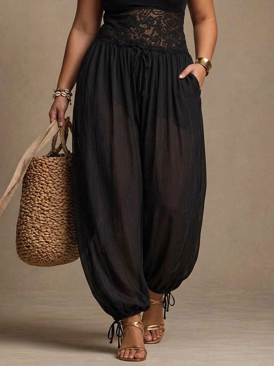 Nanette | Jumpsuit - Plus size model