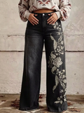 ECSLISSI - Elegant Bohemian Pants - Plus size model
