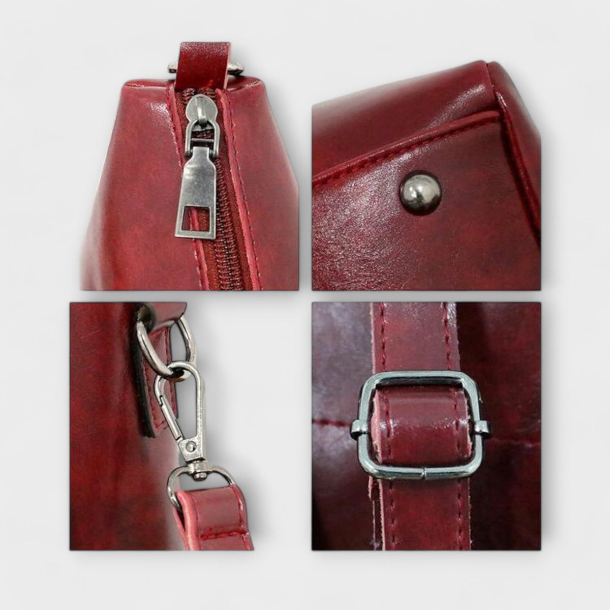 Leah - 4-Piece Vintage Bag Set