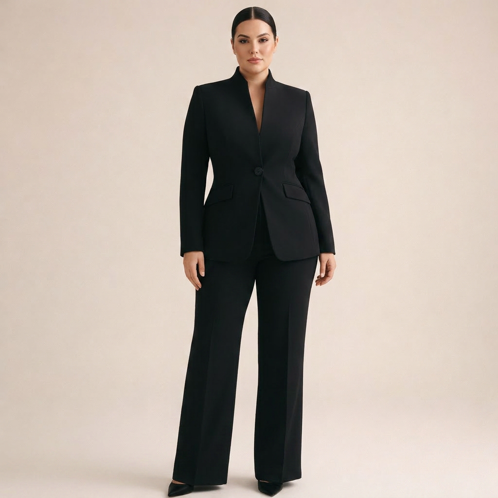 Sophia | Elegant Suit - Plus size model