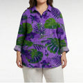 Anaïs | Elegant Summer Blouse - Plus size model