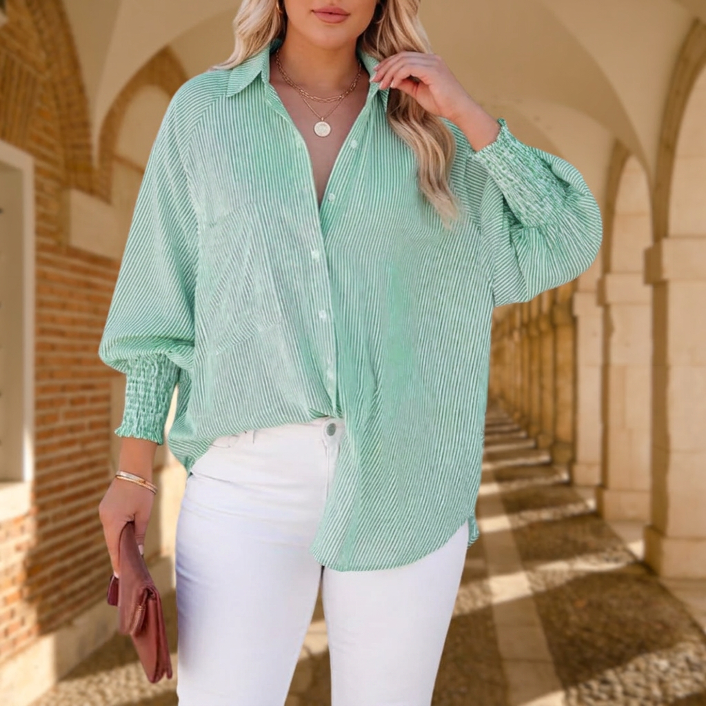 Briar | Relaxed-Fit Shirt - Plus size model