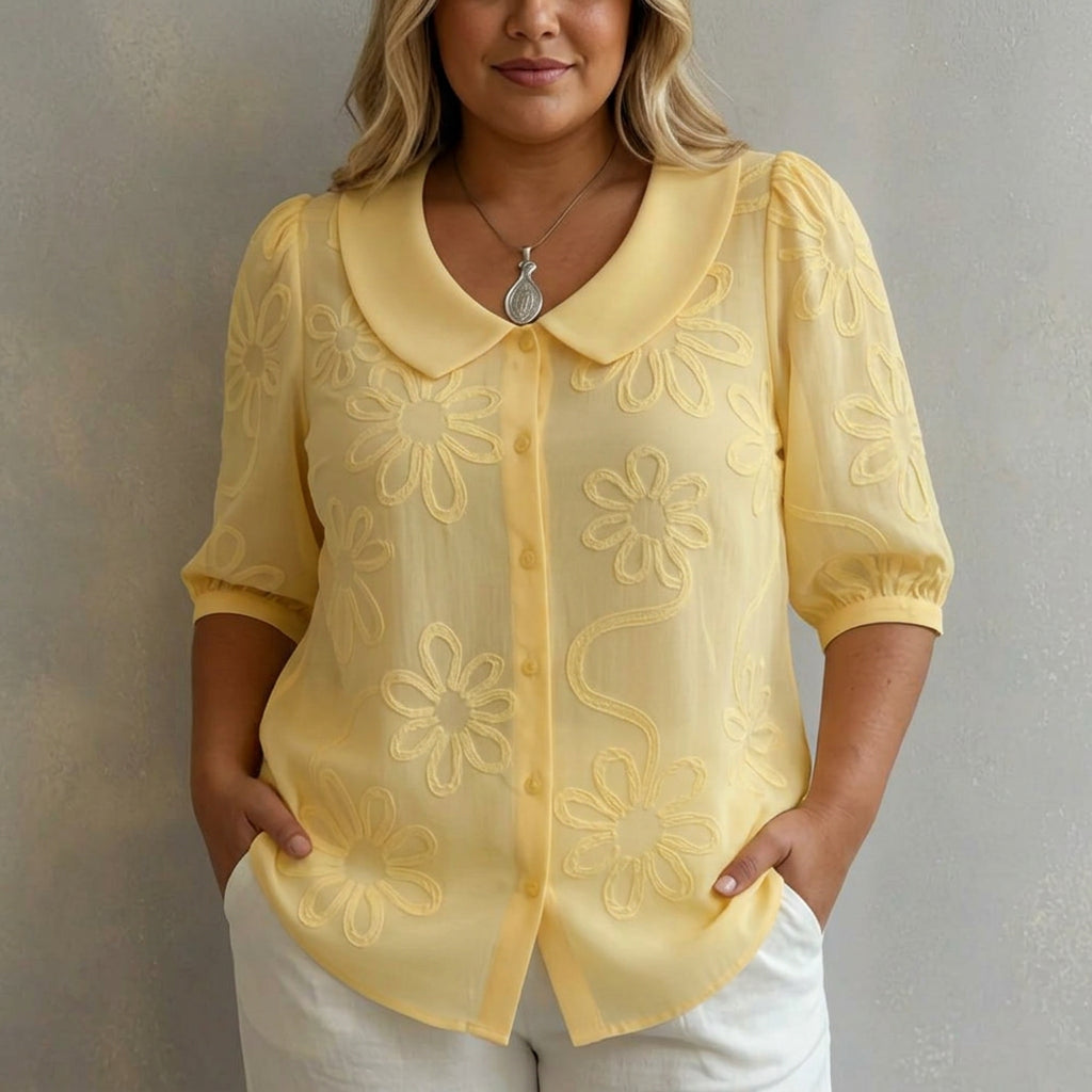 Rosalia | Elegant Blouse - Plus size model