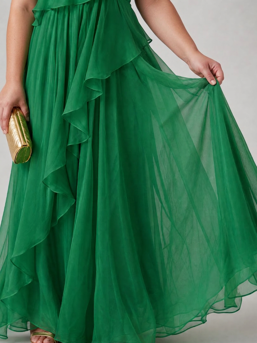 Tracey Maxi Dress - Plus size model