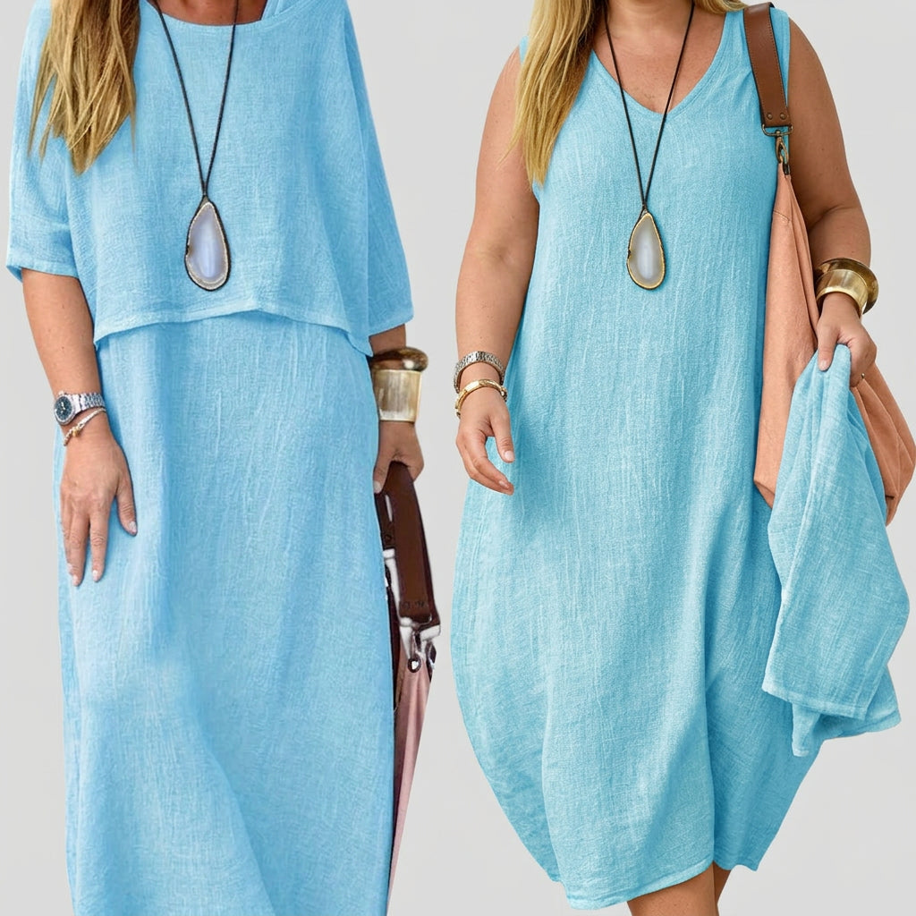 Mireille | Two-Piece Set - Plus size model