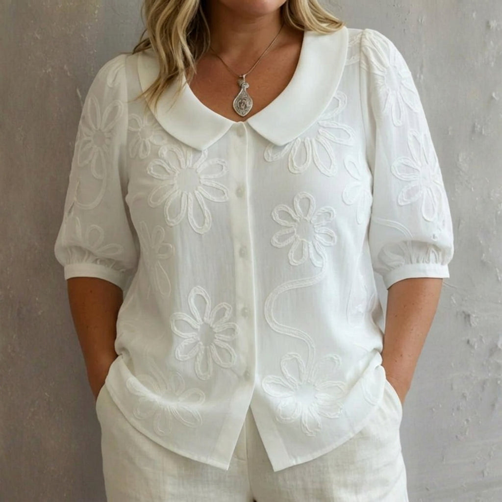 Rosalia | Elegant Blouse - Plus size model