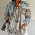 Vintage Casual Shirt - Plus size model