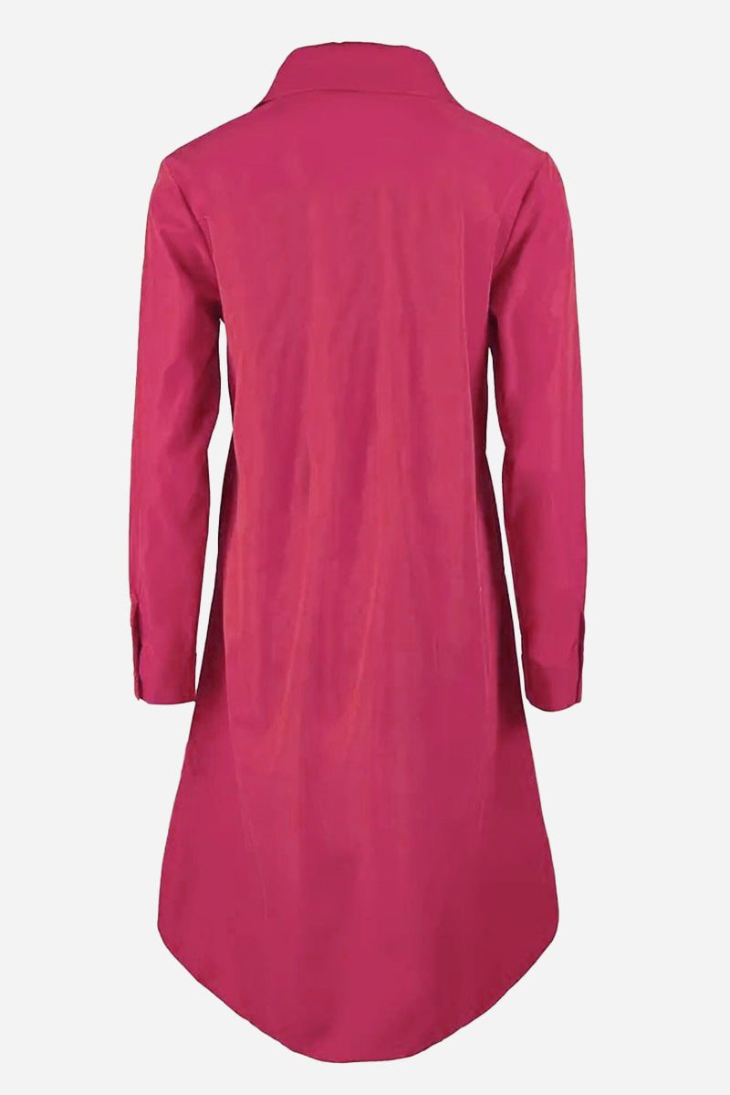 Charlotte - Long Shirt-Style Dress