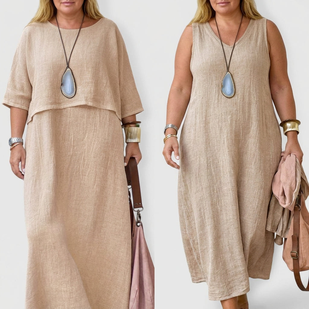 Mireille | Two-Piece Set - Plus size model