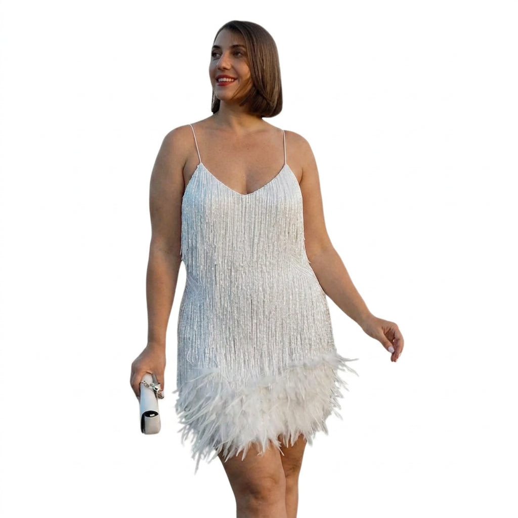 Adriana | Stylish Cocktail Dress - Plus size model