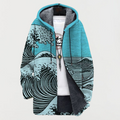 Jody - Art-Inspired Hooded Cardigan