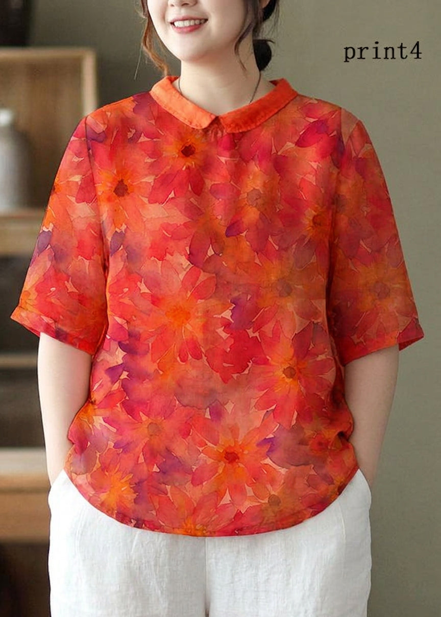 Madison - Half Sleeve Shirt Summer - Plus size model