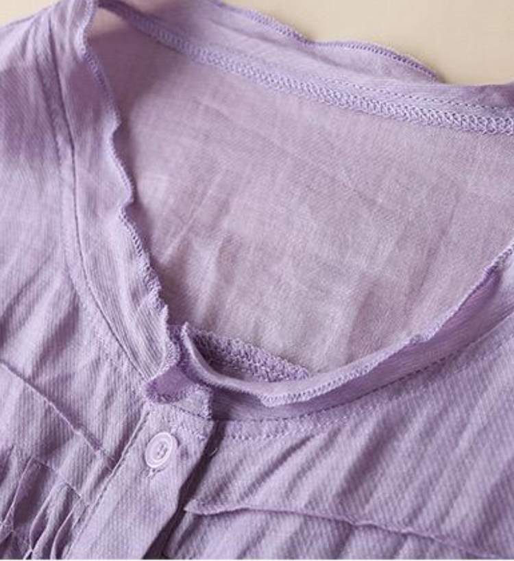 Bennett - Pure Cotton Shirt With Pleat Work