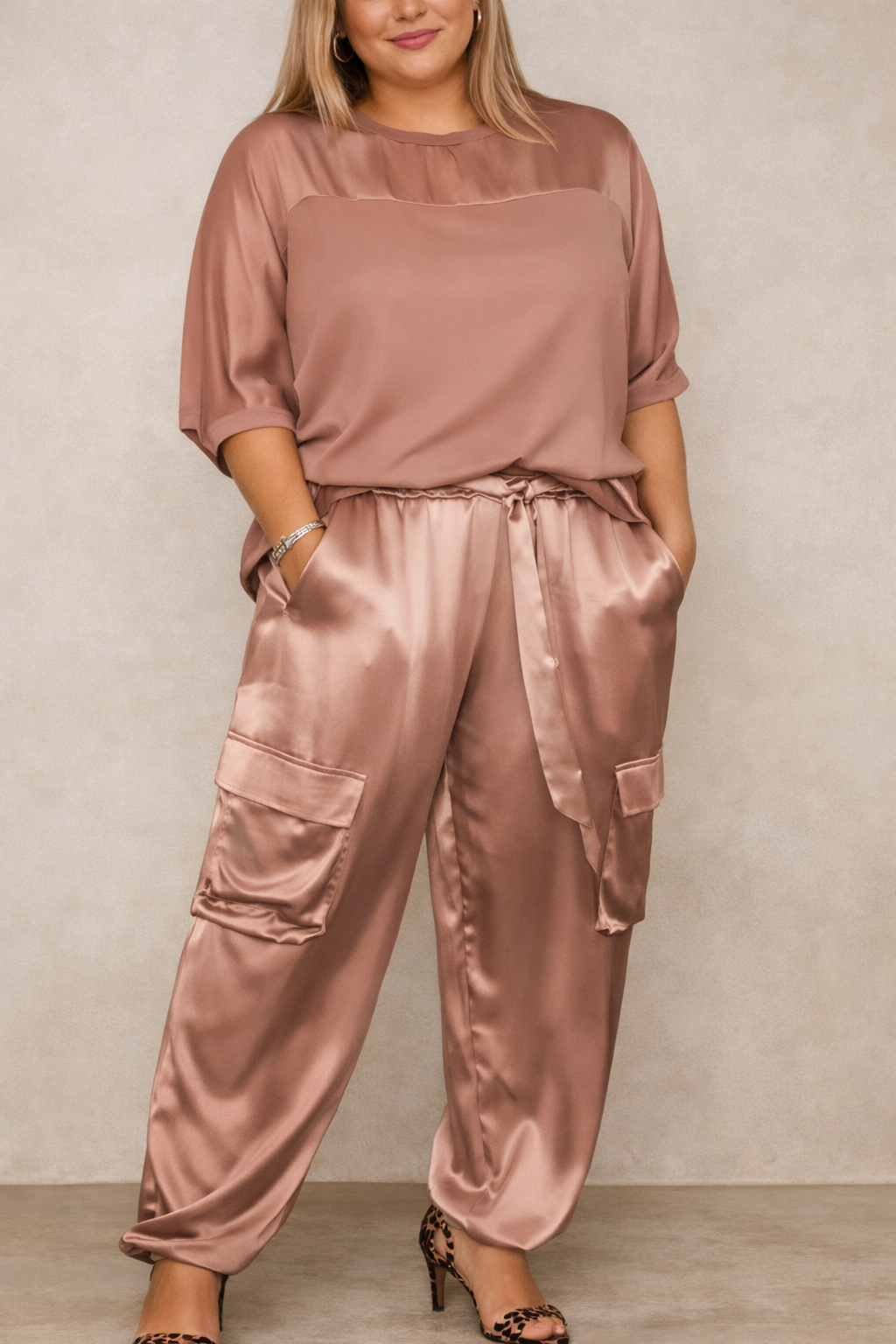 Finley - Silky Soft Cargo Lounge Set