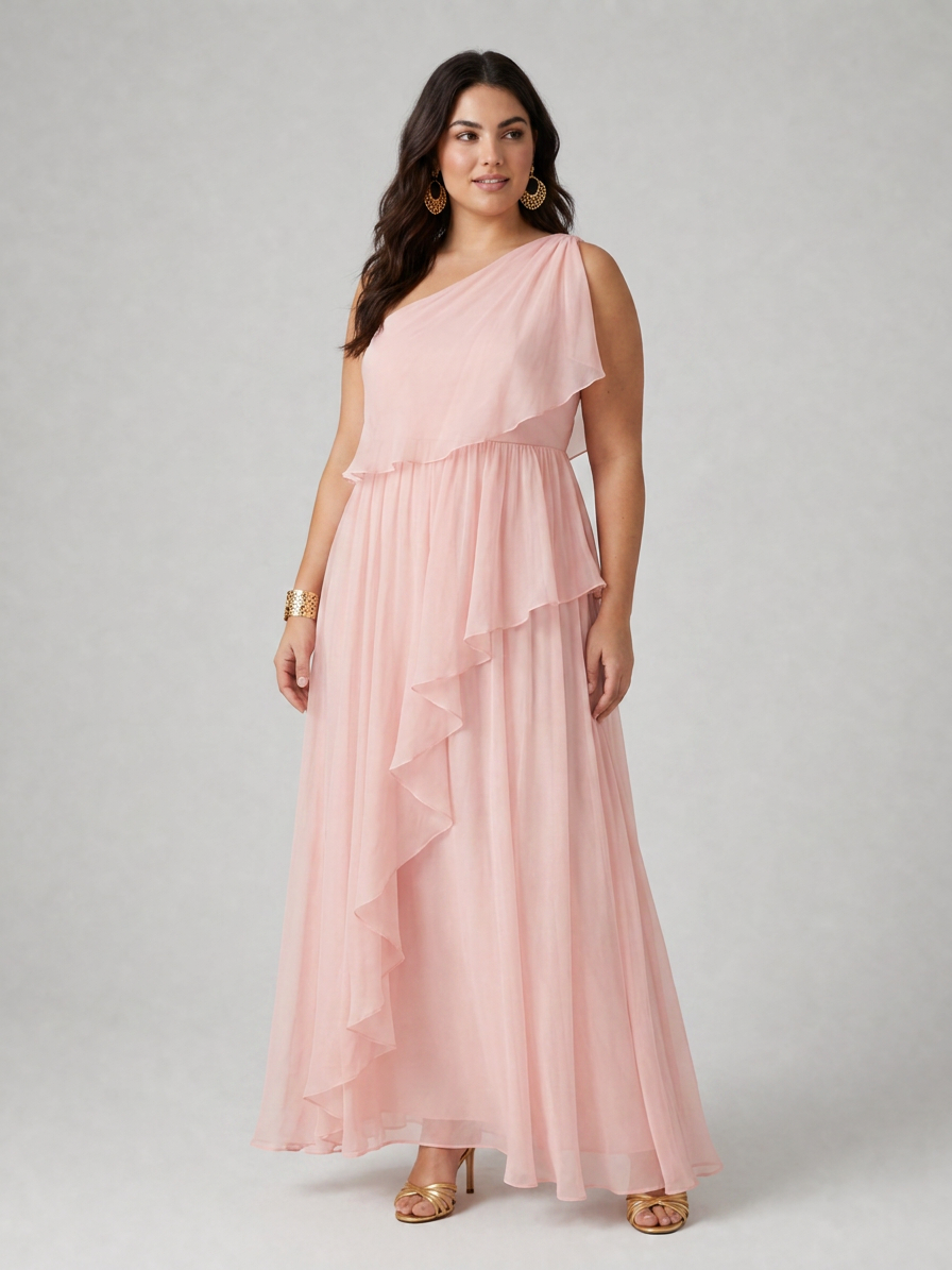 Tracey Maxi Dress - Plus size model