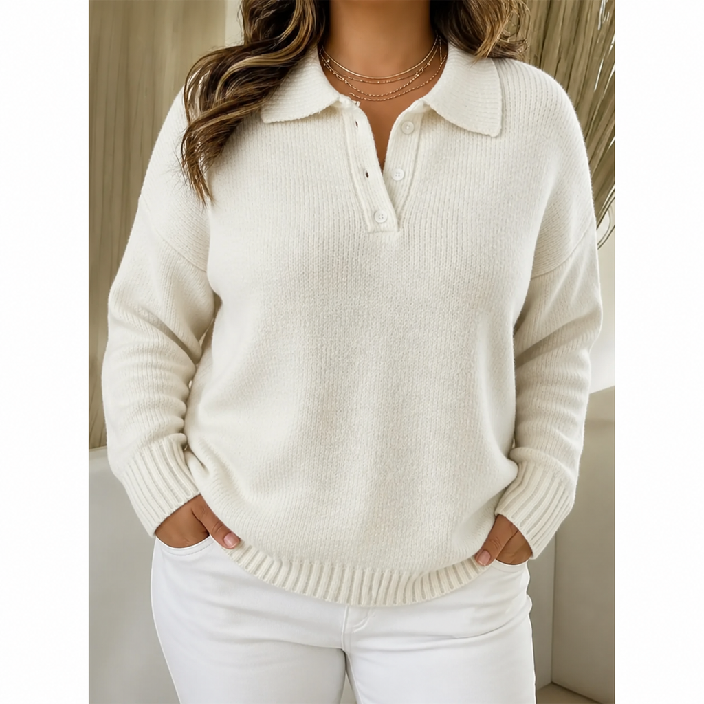 Maren | Cozy Comfort Jumper - Plus size model