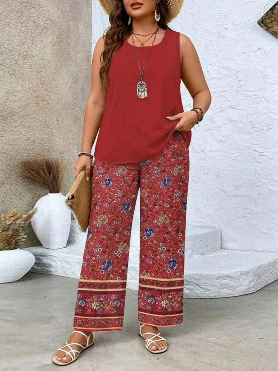 Genesis - Elegant Summer Set - Plus size model