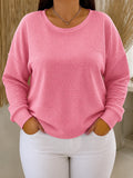 Nyla | Classic Sweater - Plus size model