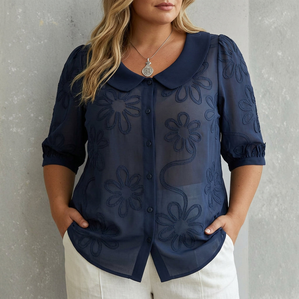 Rosalia | Elegant Blouse - Plus size model