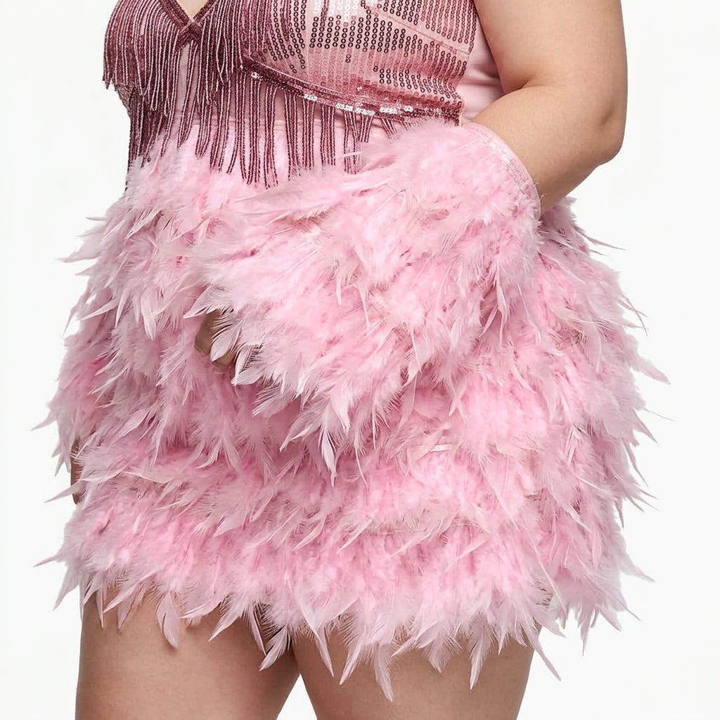 Adriana | Stylish Cocktail Dress - Plus size model