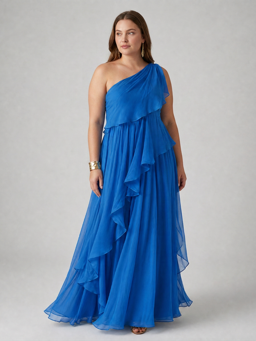 Tracey Maxi Dress - Plus size model