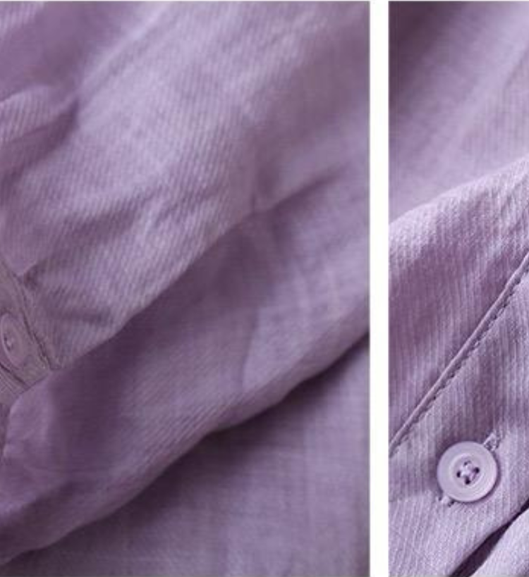 Bennett - Pure Cotton Shirt With Pleat Work