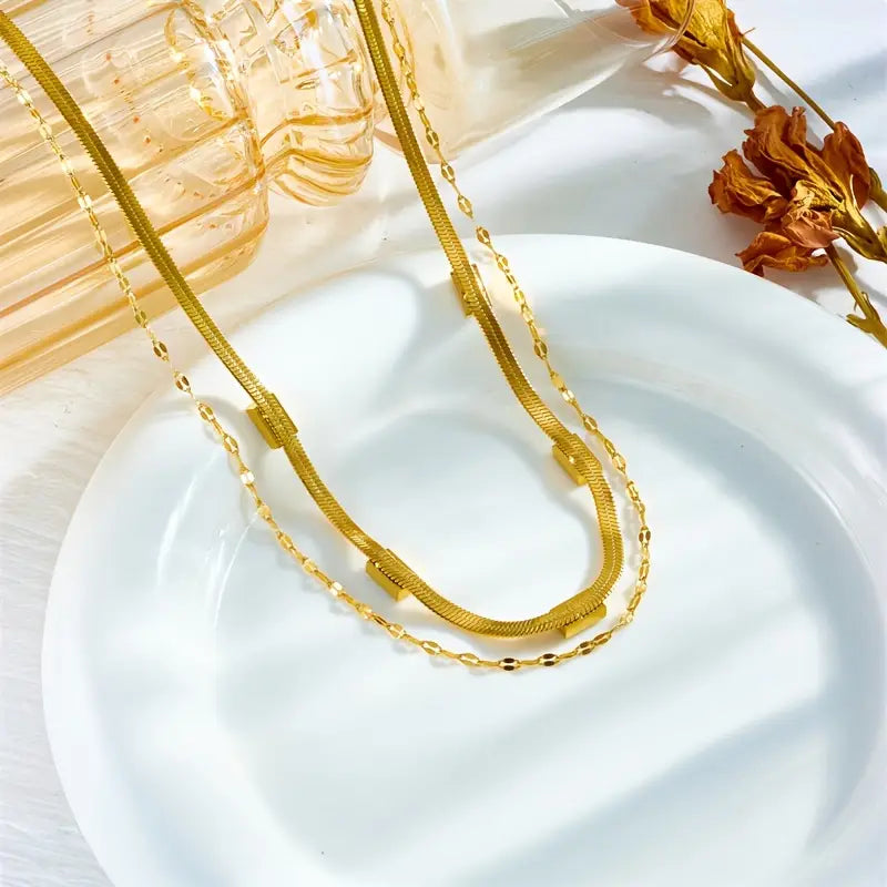 Brooke Necklace | Gold