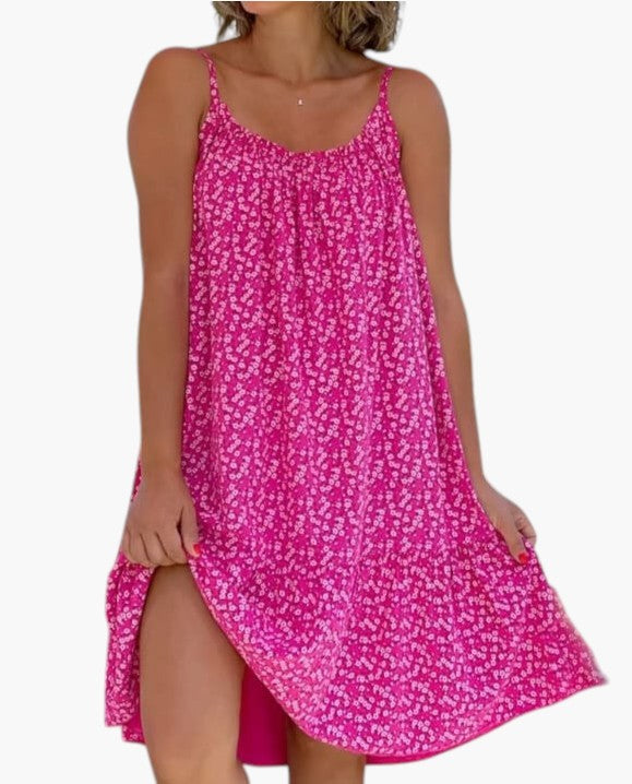 Rosalie — Lightweight dress with delicate print for an effortless summer