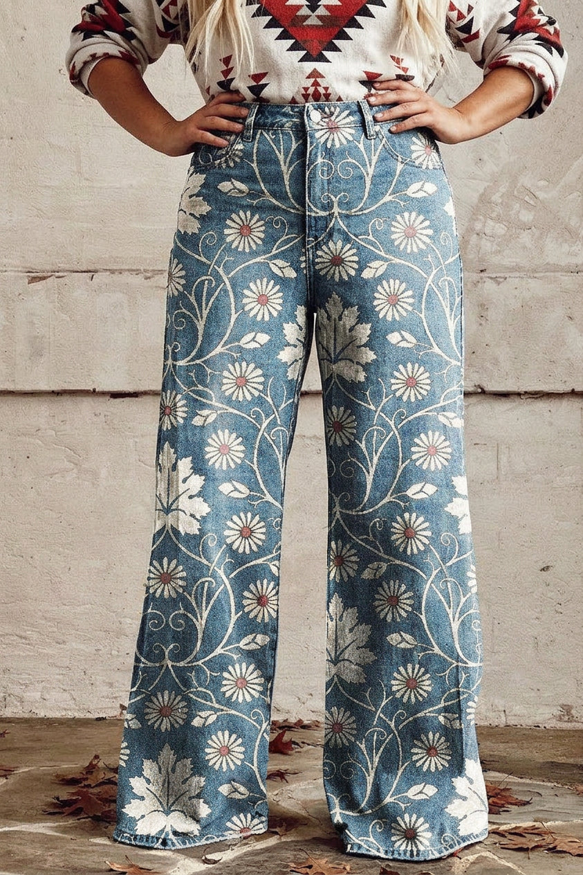 Margherita - Boho Chic Pants - Plus size model