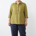 Elvie | Elegant Summer Blouse - Plus size model