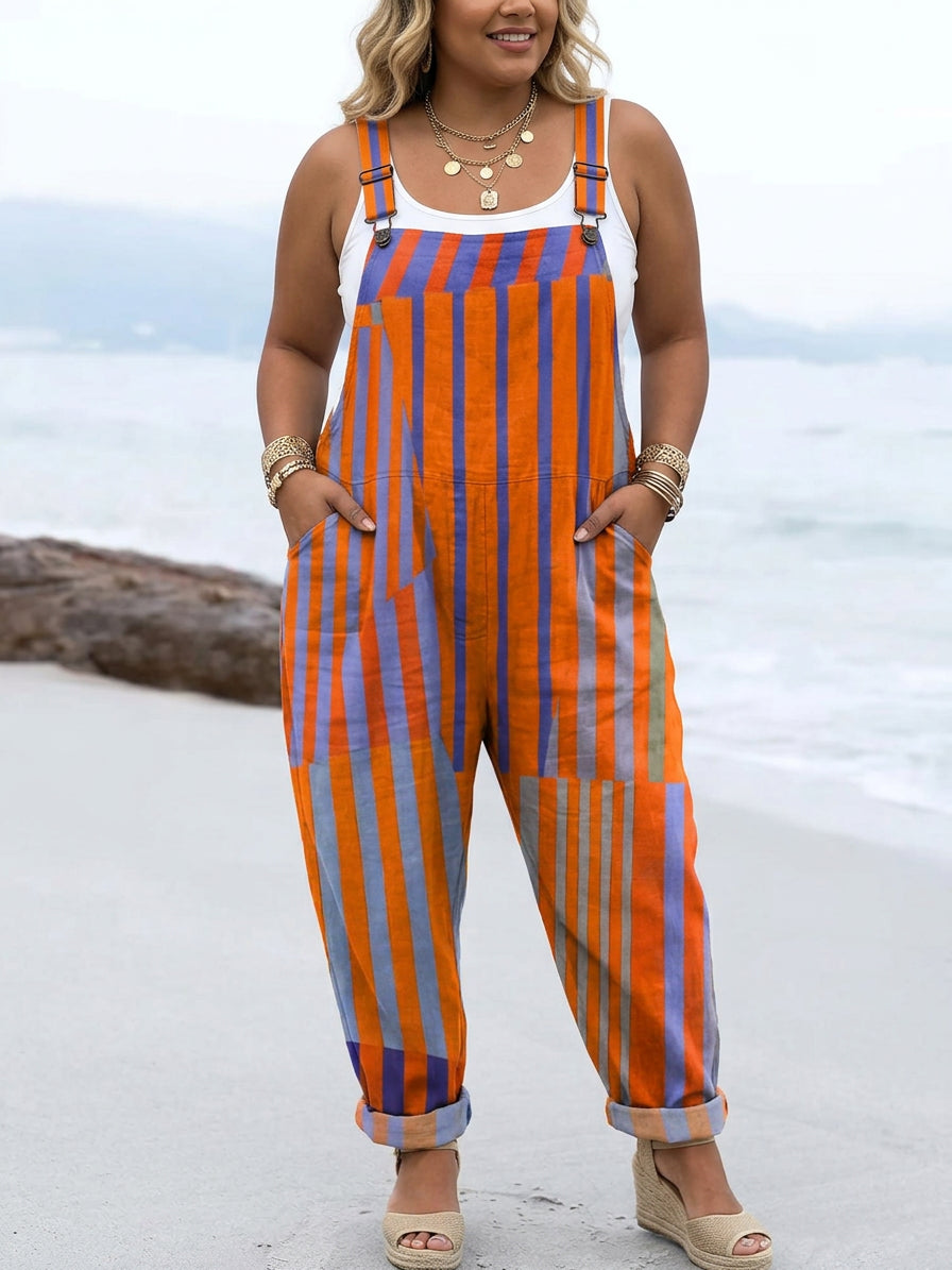 Stride Jumpsuit - Plus size model
