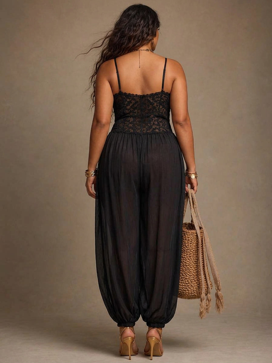 Nanette | Jumpsuit - Plus size model