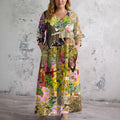 Floravelle | Secret Garden Maxi Dress - Plus size model