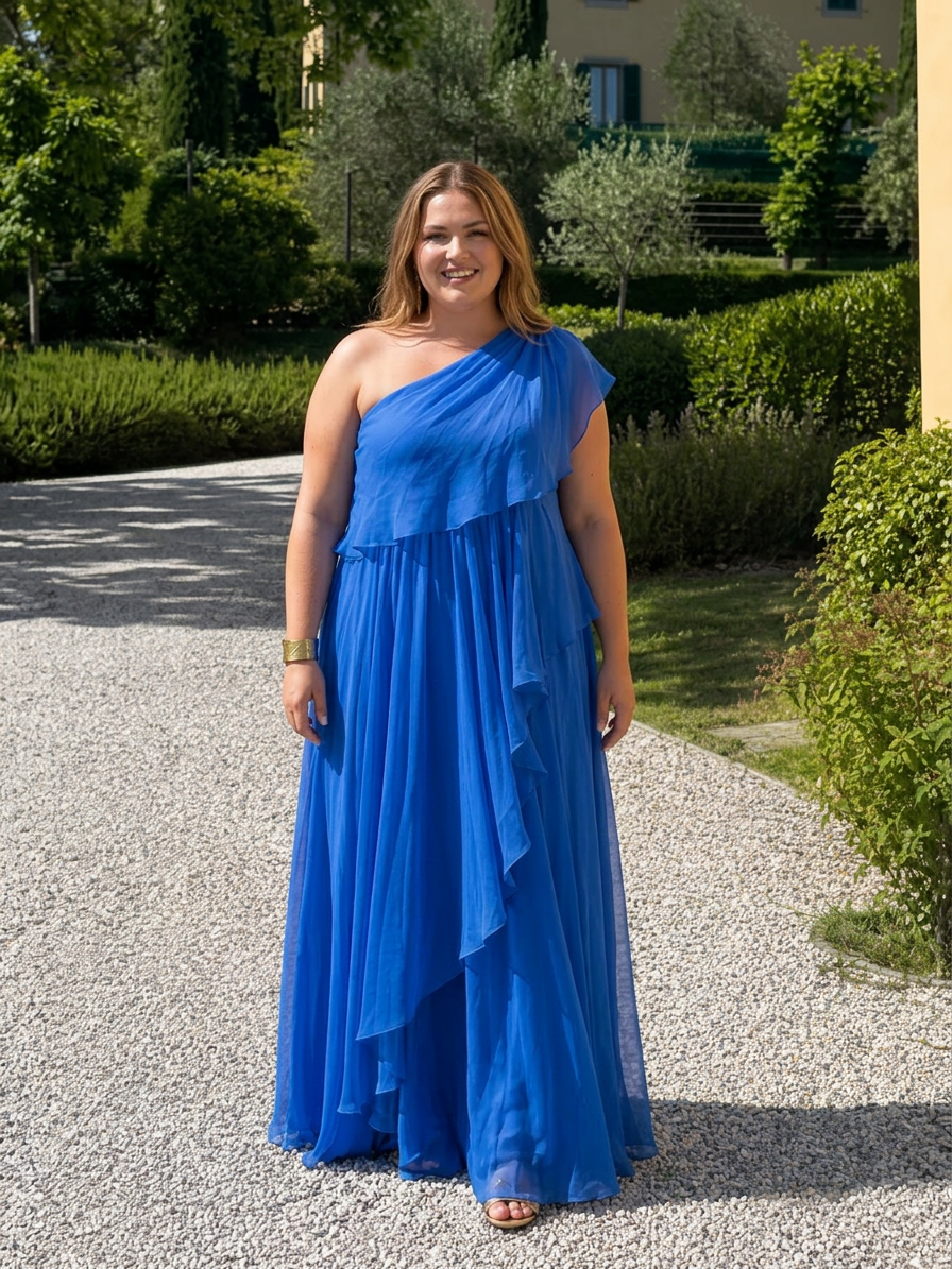 Tracey Maxi Dress - Plus size model