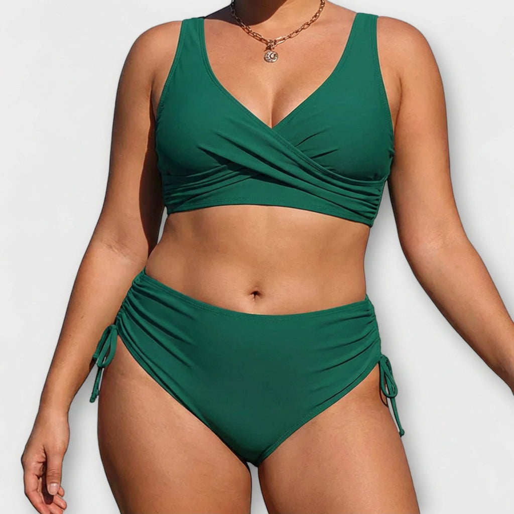 Irena | Elegant & Figure-Flattering Two-Piece Bikini - Plus size model