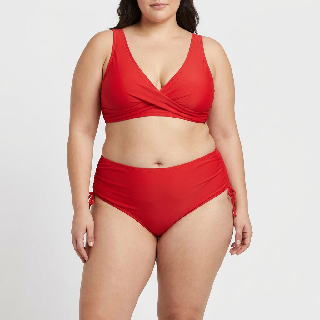 Irena | Elegant & Figure-Flattering Two-Piece Bikini - Plus size model