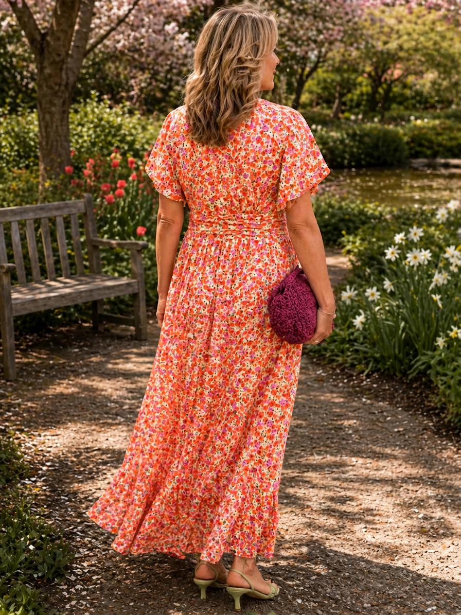 Lilwen | Floral Dresses - Plus size model