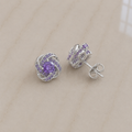 Abigail Earrings | White Gold