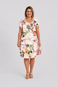 Helena | Elegant Comfort Ruffle Dress