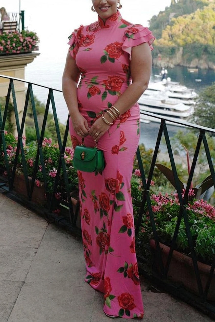Timotea | Maxi Dress - Plus size model