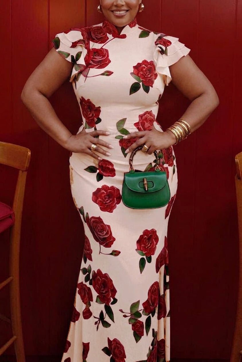 Timotea | Maxi Dress - Plus size model