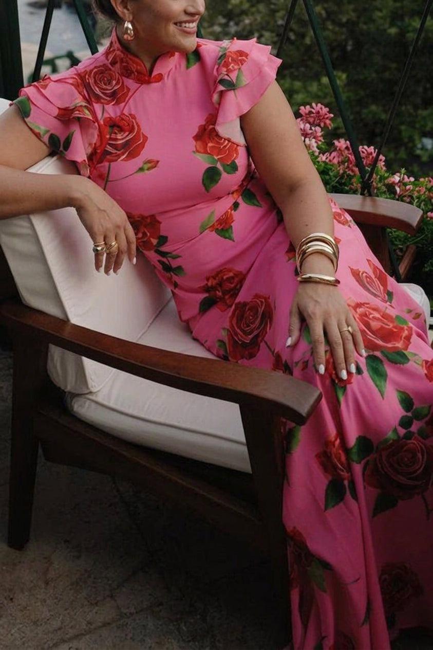 Timotea | Maxi Dress - Plus size model