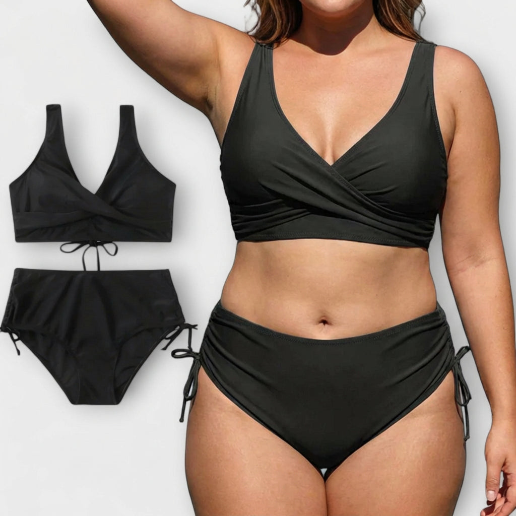 Irena | Elegant & Figure-Flattering Two-Piece Bikini - Plus size model