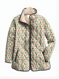 DIOR | Quilted Jacket with Vintage Floral Print