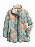 FINLEY | Quilted Printed Flower Jacket