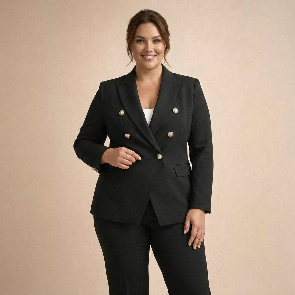 Marta | Elegant Suit Set - Plus size model