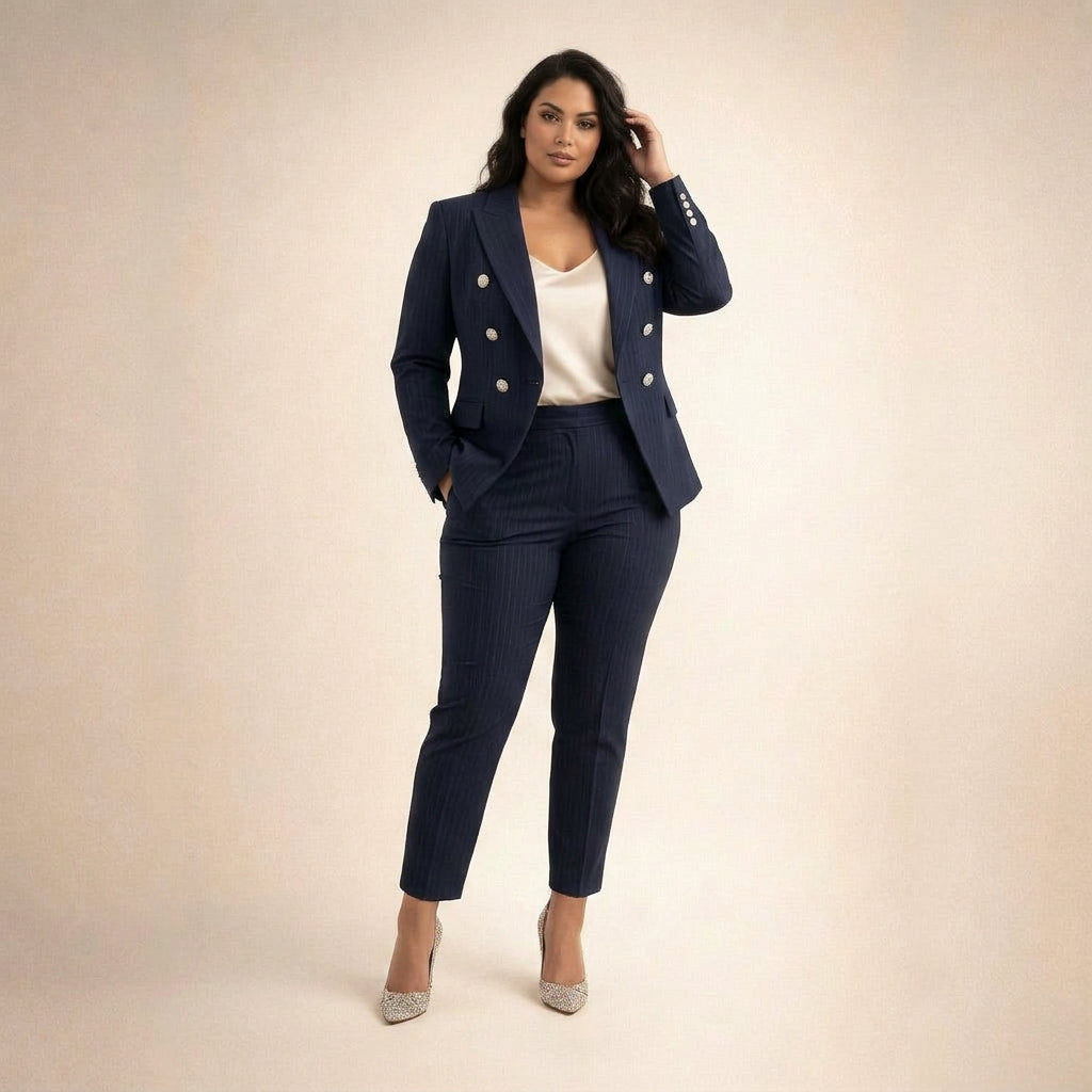 Marta | Elegant Suit Set - Plus size model